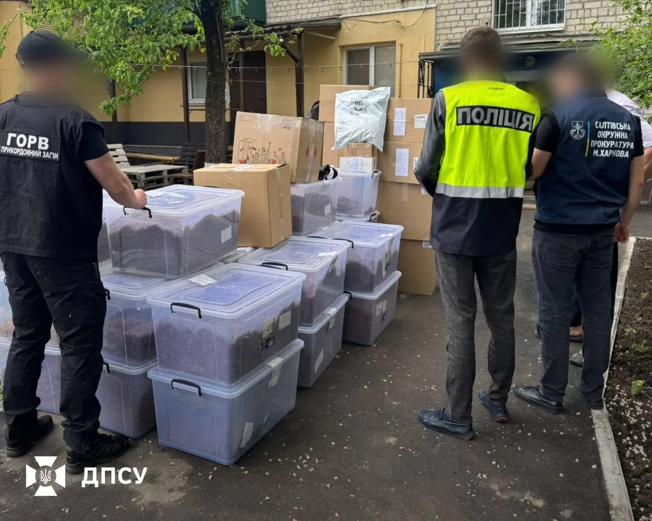 Border guards in Kharkiv have uncovered three distribution channels for counterfeit cigarettes; the value of the seized goods amounts to 8.4 million hryvnias