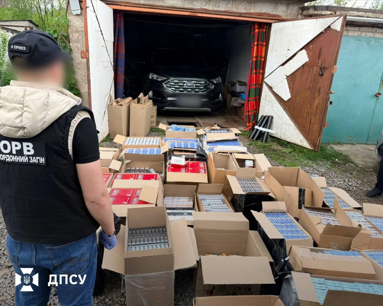 Border guards in Kharkiv have uncovered three distribution channels for counterfeit cigarettes; the value of the seized goods amounts to 8.4 million hryvnias