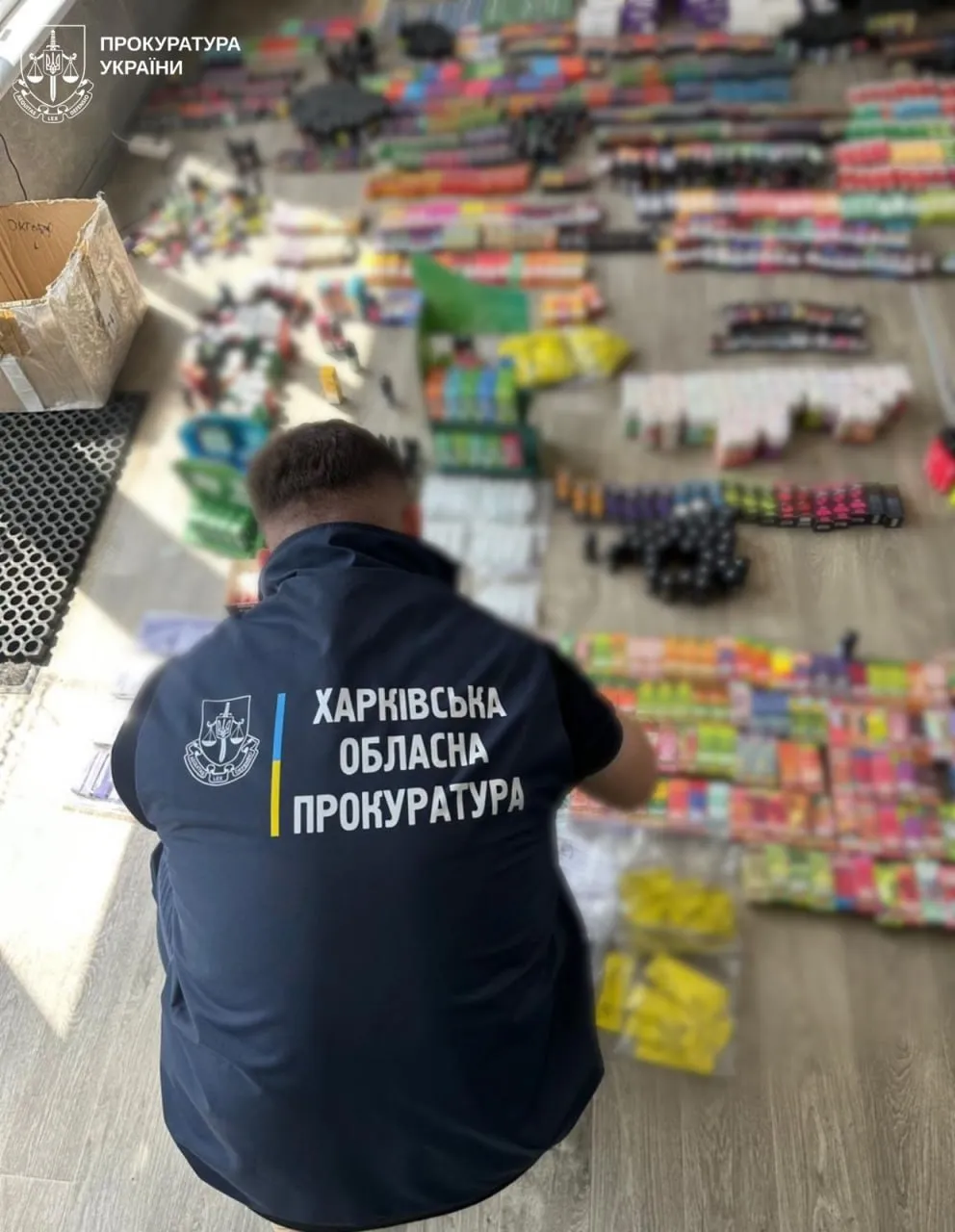 The National Police in the Kharkiv region have uncovered a large-scale operation involving the production and sale of counterfeit cigarettes