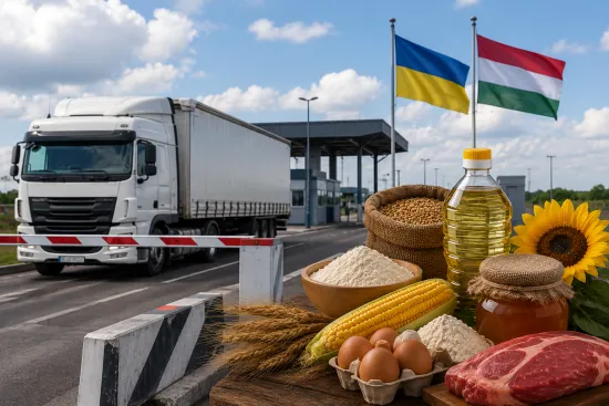 Hungary has once again imposed restrictions on imports of Ukrainian agricultural products