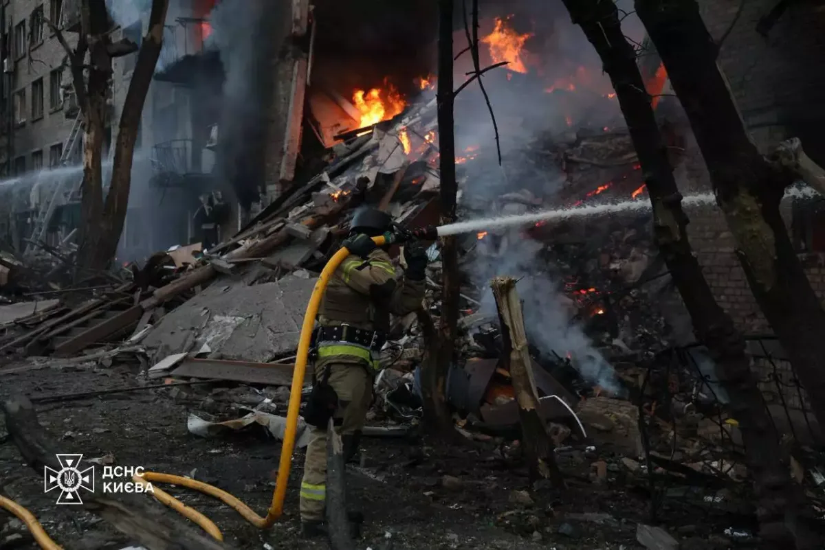 Massive attack on Kyiv on the night of 24 May: one person killed