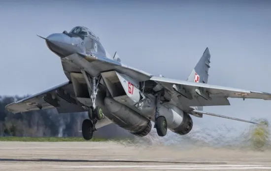 Poland has scrambled fighter jets in response to Russian strikes on Ukraine