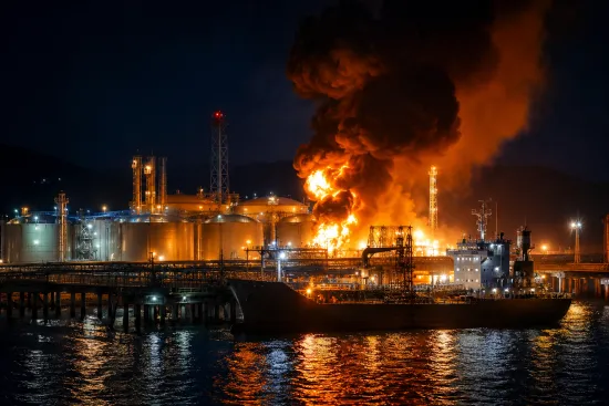 Ukraine has struck the Tamanneftegaz terminal and Russian ships
