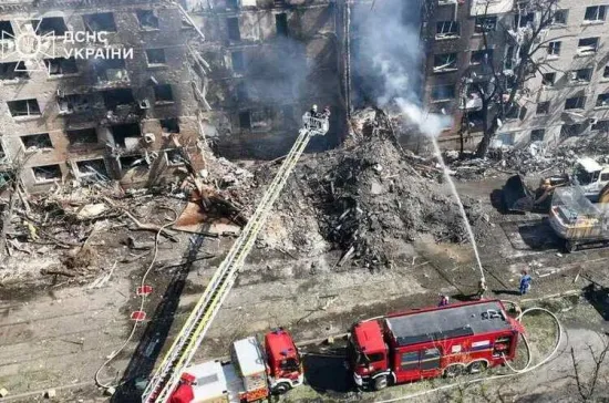 300 buildings were damaged in the attack on 24 May in Kyiv – Zelenskyy