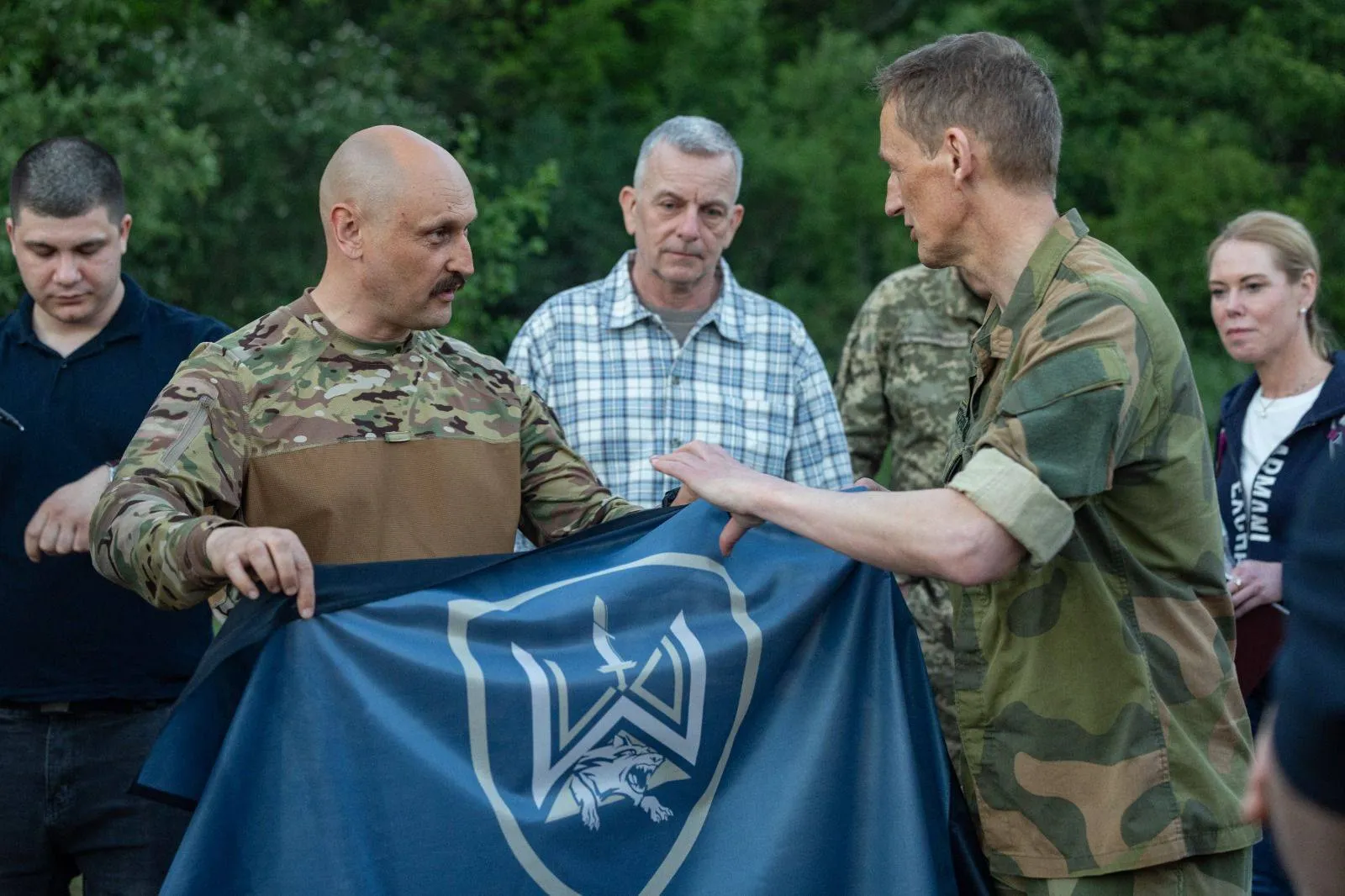 Syrsky, together with the Norwegian Chief of Defence, visited combat units in southern Ukraine