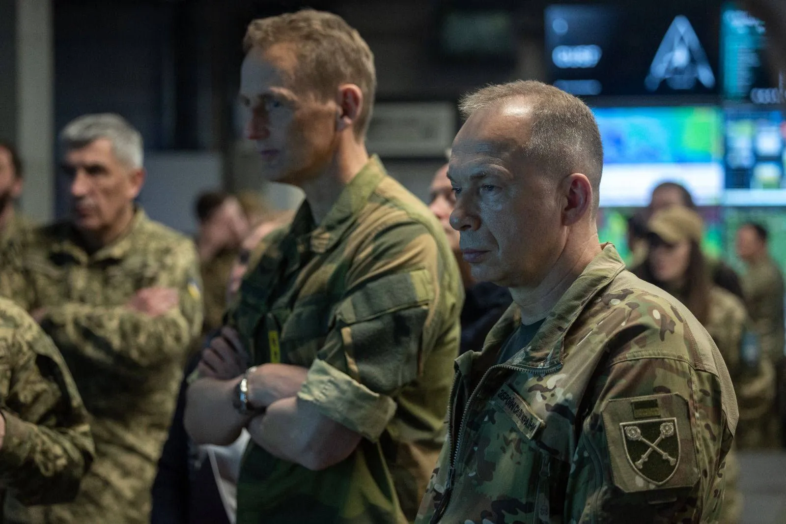 Syrsky, together with the Norwegian Chief of Defence, visited combat units in southern Ukraine