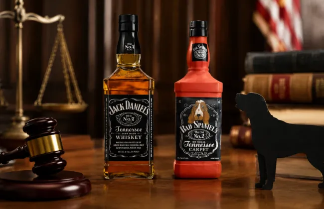 Jack Daniel’s судиться через пародійну іграшку для собак у вигляді пляшки віскі