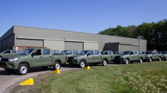The Netherlands has donated over 60 pick-up trucks and unmanned aerial vehicles to Ukraine