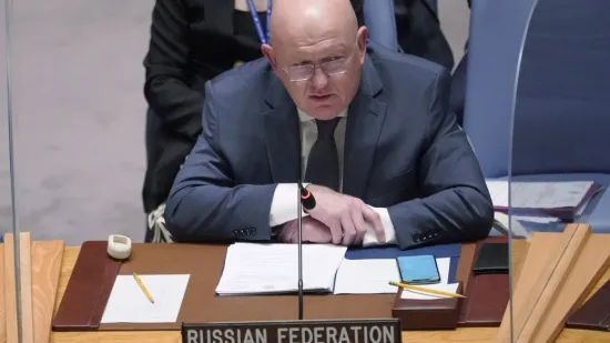 Russia has accused the US of refusing to grant a visa to a diplomat so that he could attend a UN Security Council meeting