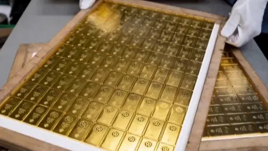A former CIA official has been accused of stealing gold bars worth over $40 million