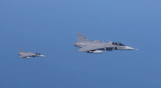 Zelenskyy has arrived in Sweden for talks on the Gripen and a new aid package