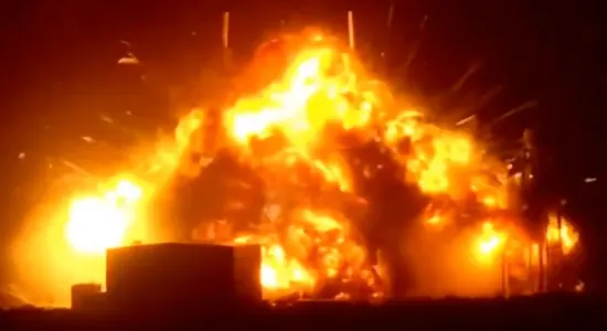 Ракета Blue Origin вибухнула під час випробувань на стартовому майданчику у Флориді (ВІДЕО)