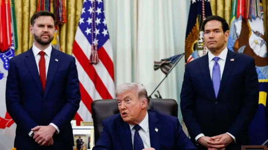 The US and Iran have agreed on a draft ceasefire memorandum; a decision is now awaited from Trump