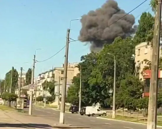 In the morning, they attacked the building of the TCC in Kremenchuk
