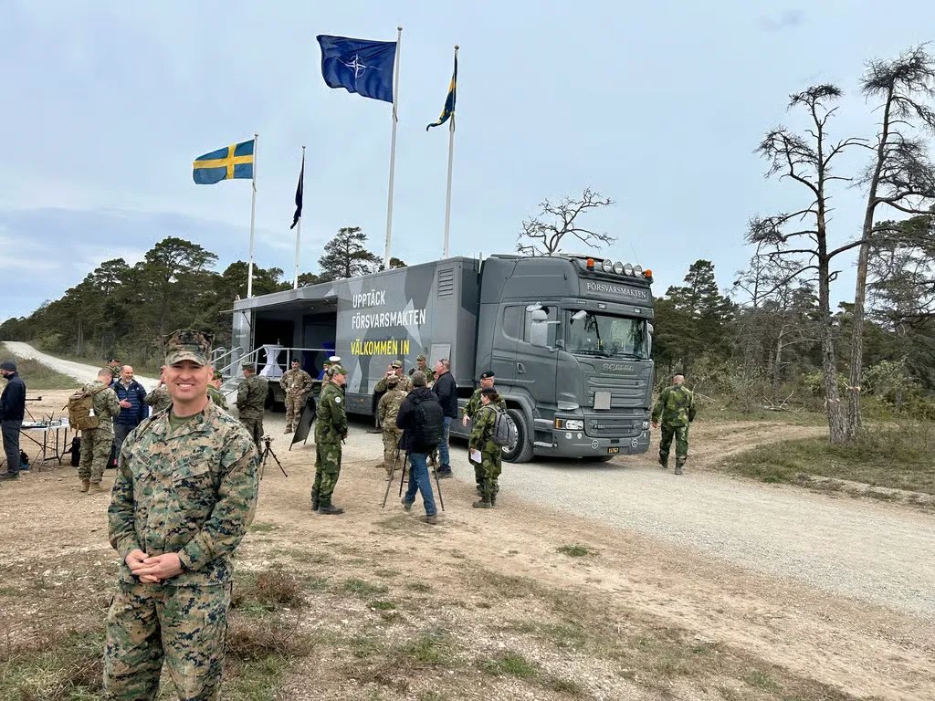 NATO is bolstering its defences on the island of Gotland in response to threats from Russia