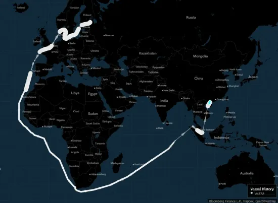 Despite US sanctions, Russia sent its first shipment of LNG to China from the Baltic plant
