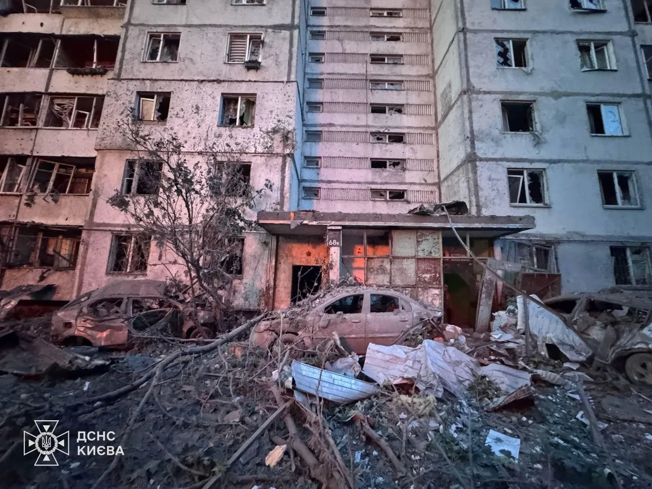 A massive attack on Kyiv has claimed the lives of four people, with the number of casualties rising to 58