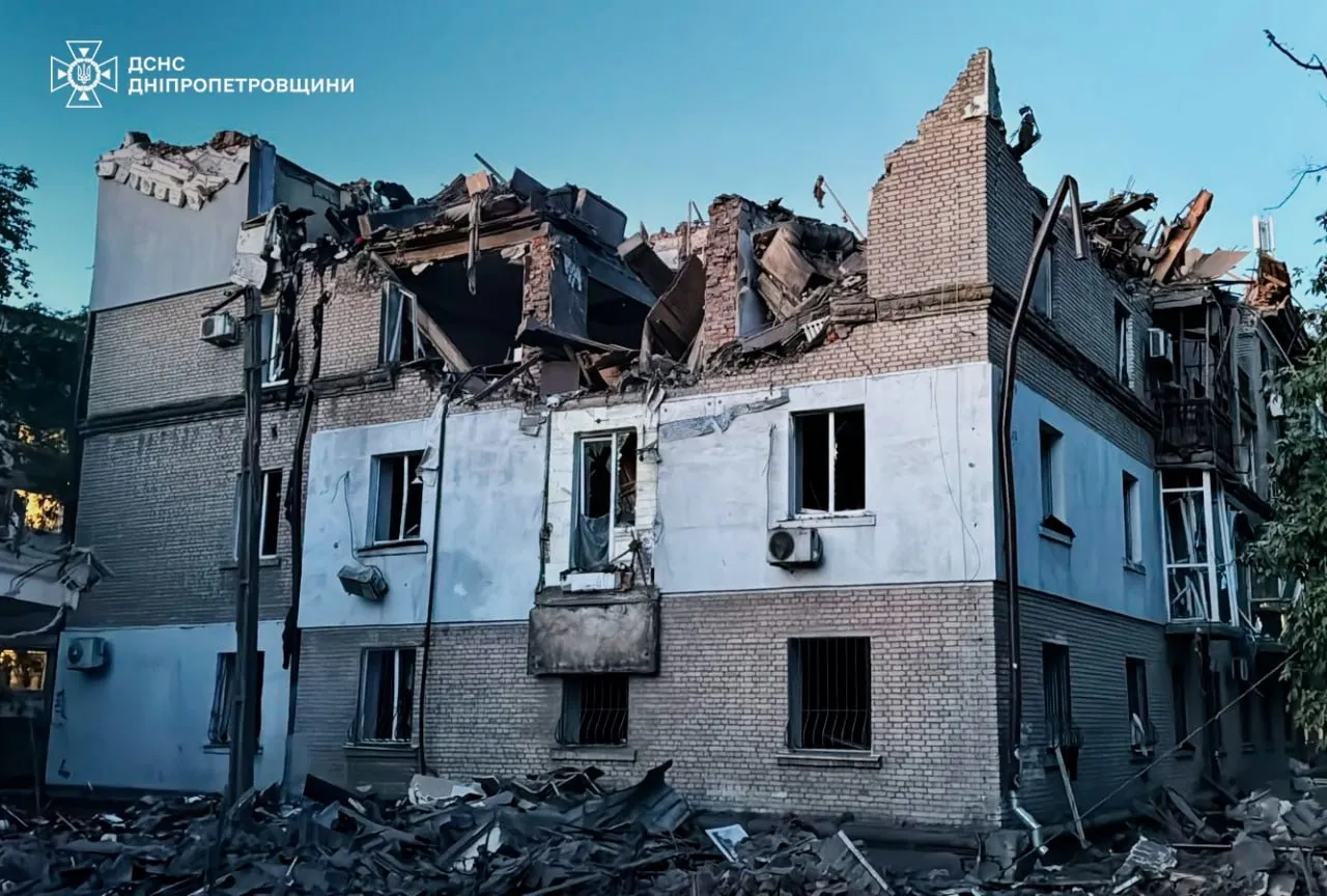 The death toll from the Russian attack on Dnipro has risen to six