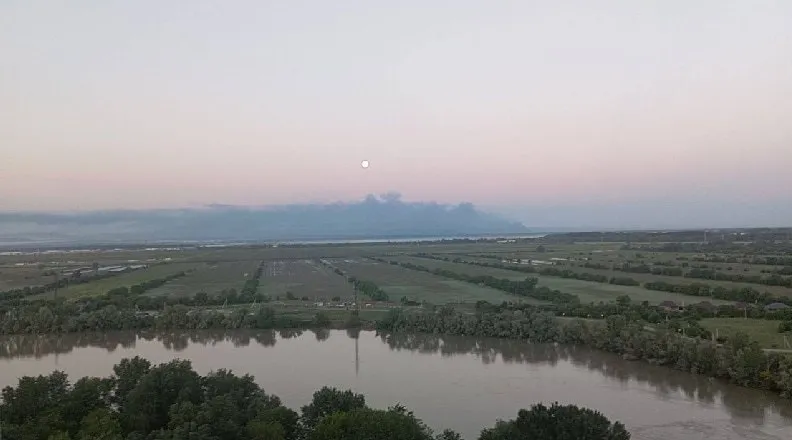 The Ilsky Oil Refinery is on fire in the Krasnodar Region following a drone attack