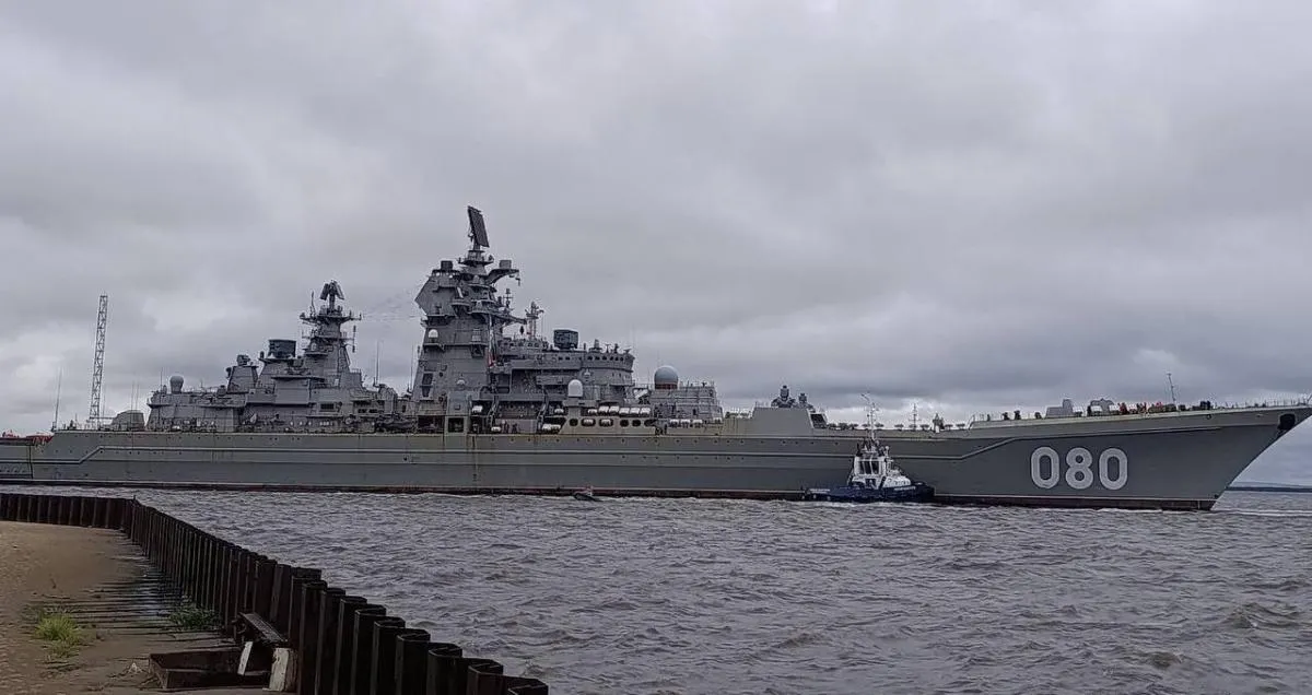 Russia has taken the nuclear-powered cruiser Admiral Nakhimov into its final trials