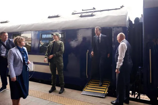 NATO Secretary General Mark Rutte has arrived in Kyiv
