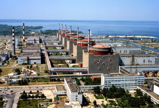 A power cut occurred at the Zaporizhzhia Nuclear Power Plant following a drone attack on Nikopol