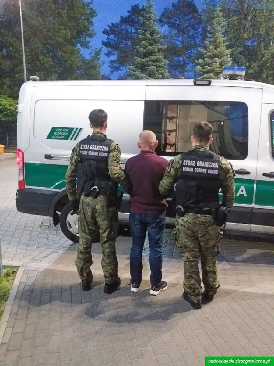 A Ukrainian man has been deported from Poland for illegal fishing