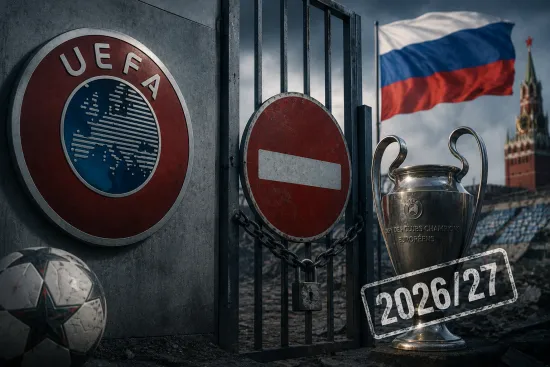 UEFA has extended Russia’s football ban