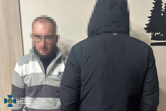 The Security Service of Ukraine and the National Police detained two foreigners who set fire to administrative buildings on behalf of Russian intelligence