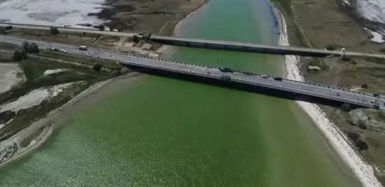 For the second time in a few days. The occupying ‘authorities’ in the Kherson region have announced a second strike on the Chongar Bridge