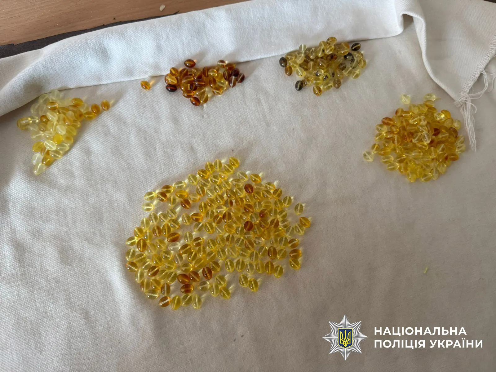 A large-scale amber smuggling operation has been uncovered in the Rivne region
