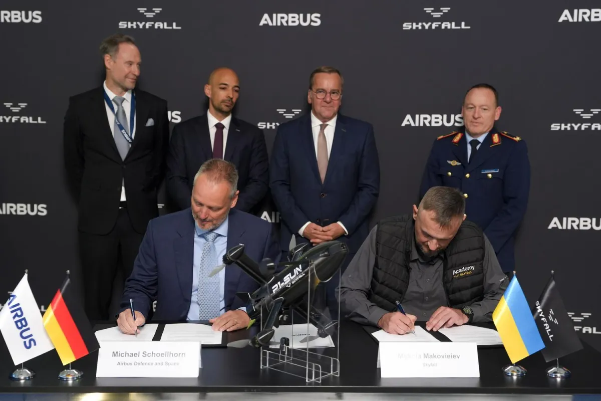 SkyFall та Airbus домовилися про стратегічне партнерство у сфері протиповітряної оборони