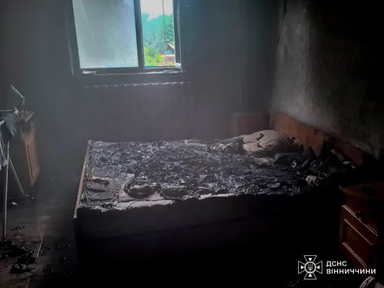 Charging a phone caused a fire in the Vinnytsia region