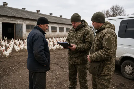 Representatives of the TCC have visited a poultry farm in the Cherkasy region: what is known