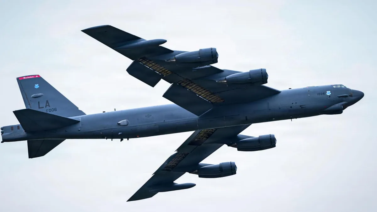 Eight people were killed in a B-52 bomber crash in California