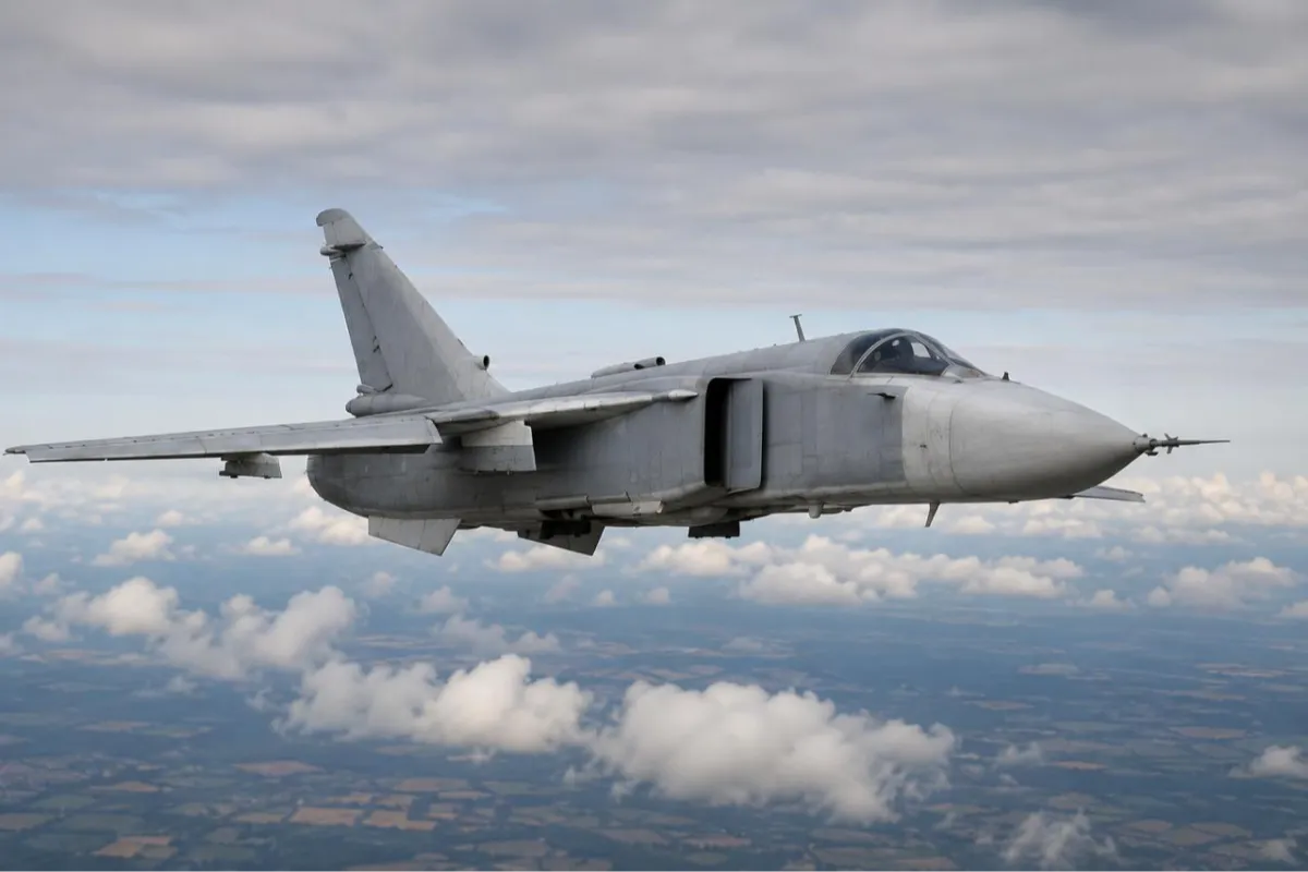 A Su-24M military aircraft has crashed in the Khmelnytskyi region: the pilot and navigator have been killed (updated)