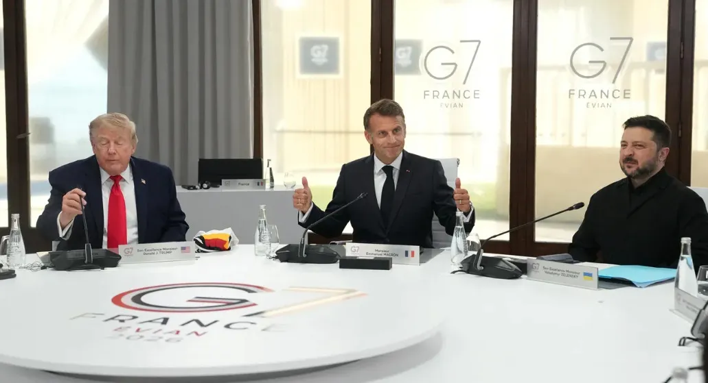 Putin’s office claimed that Trump had been ‘fed harmful ideas’ at the G7 summit