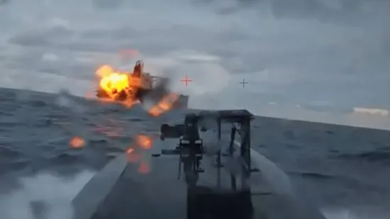 Морські дрони СБУ вивели з ладу танкер «тіньового флоту» РФ у Чорному морі