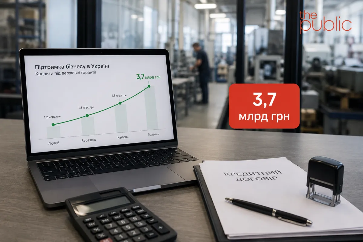 Український бізнес отримав ще 3,7 млрд грн кредитів під держгарантії