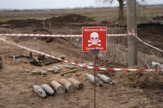 A Norwegian humanitarian organisation is suspending its demining operations in Ukraine following the deaths of its staff in the Kherson region