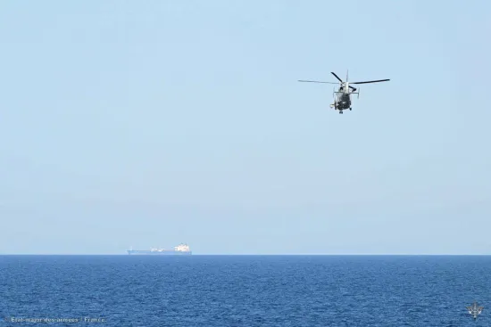 France has detained the tanker Deliver in the Mediterranean Sea on suspicion of breaching maritime law
