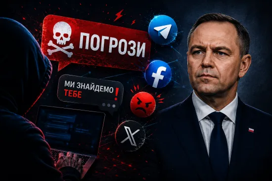 У Польщі затримали українця через погрози Навроцькому