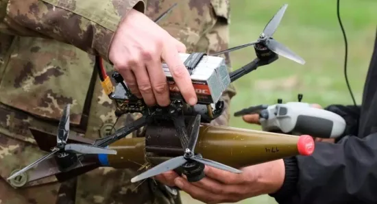 Latvia and Ukraine are to set up a joint drone manufacturing facility near the border with Russia