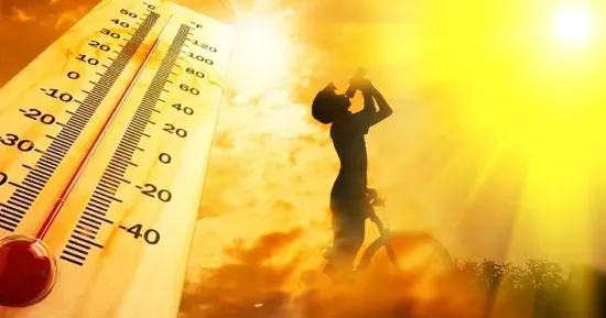 A heatwave is moving eastwards across Europe — red alerts have been issued in several countries