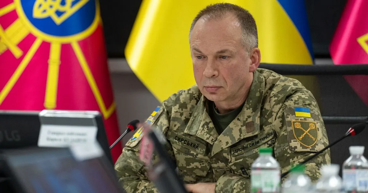 Сирський оцінив загрози з півночі, мобілізацію в РФ та ядерний шантаж Кремля