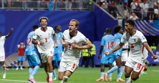 England snatched victory over the DR Congo and progressed to the round of 16 at the 2026 World Cup