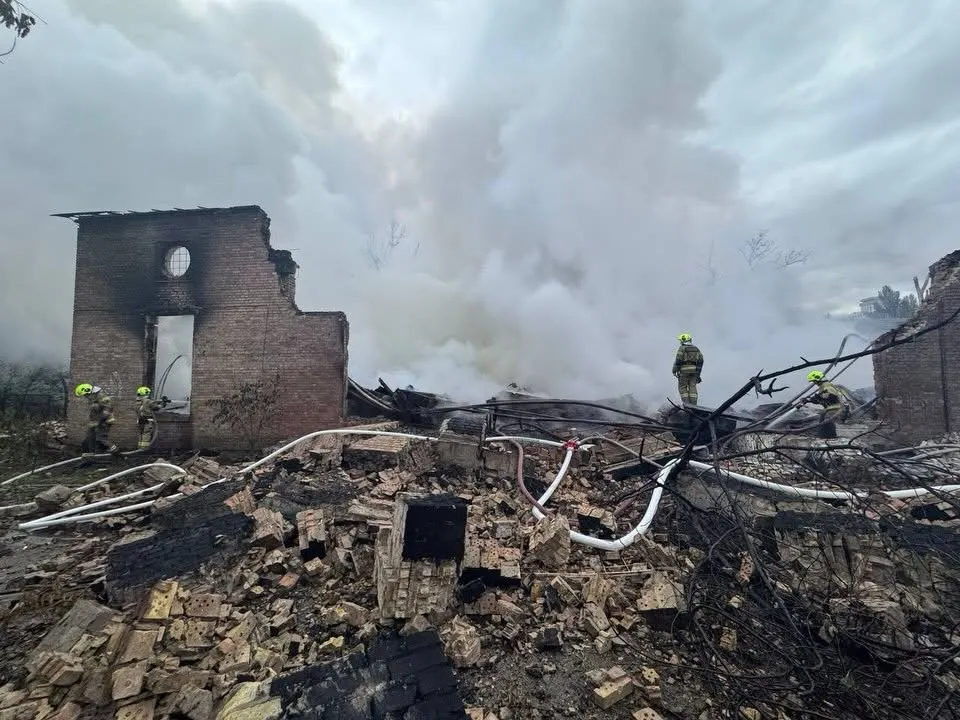 Work has begun in Kyiv to restore the Dovzhenko Film Studio following the missile strikes