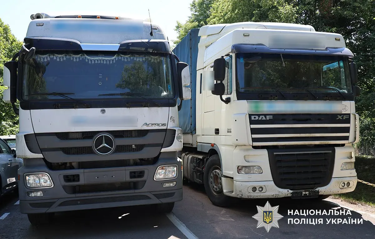 In the Zhytomyr region, lorries belonging to Russian businesspeople that had been seized were handed over to the Defence Forces