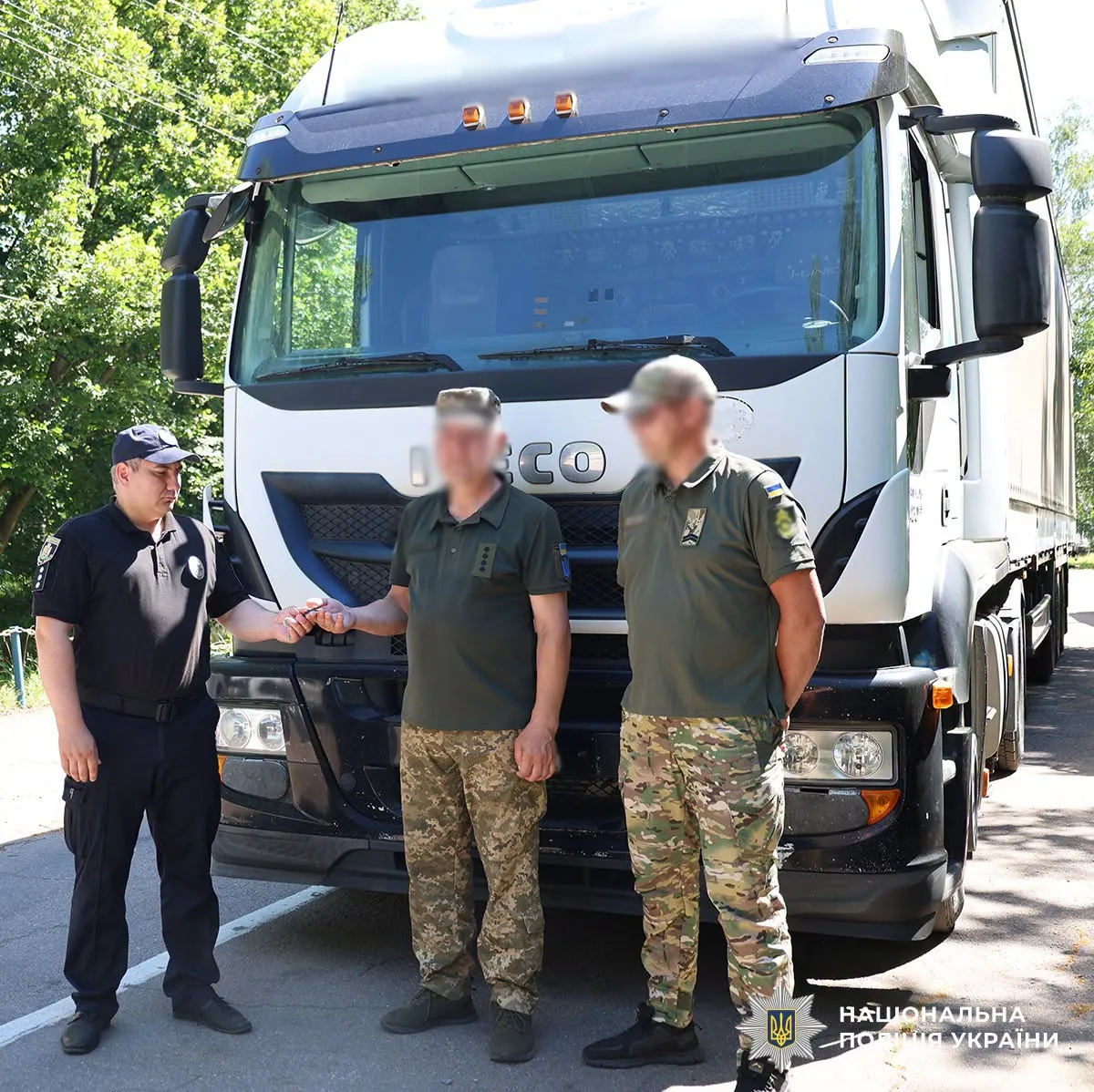 In the Zhytomyr region, lorries belonging to Russian businesspeople that had been seized were handed over to the Defence Forces