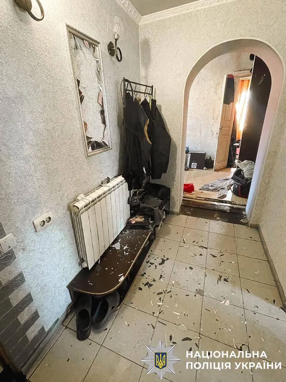 During a call about domestic violence, the abuser detonated a grenade